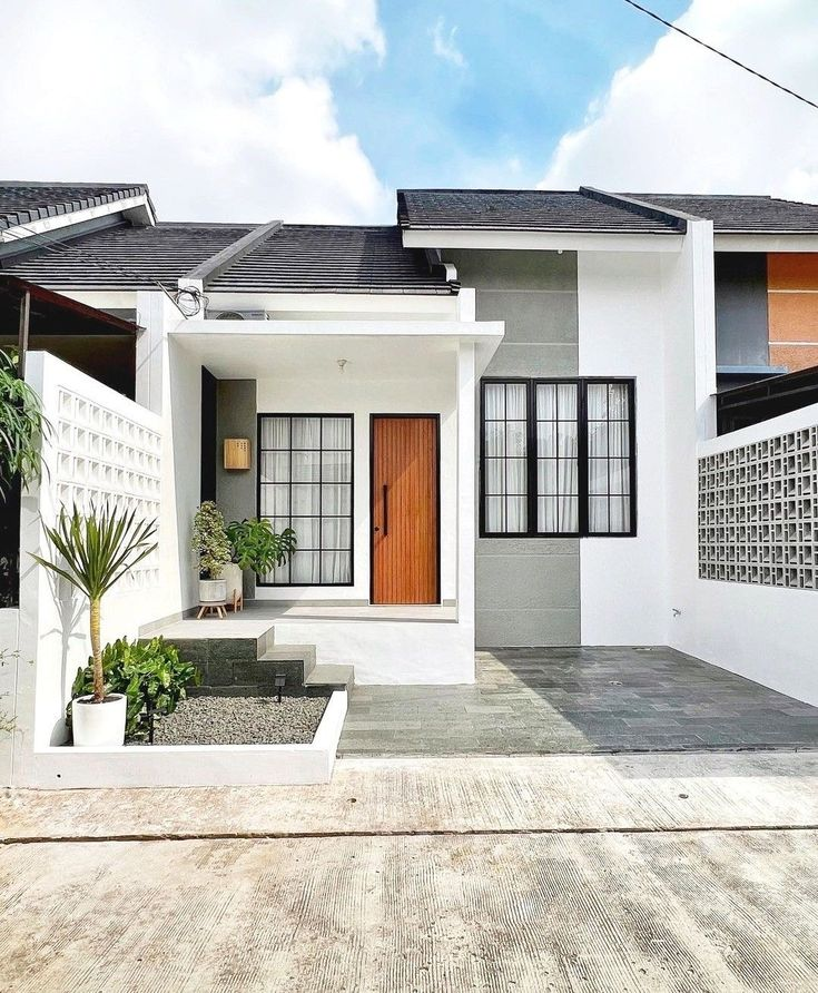 Desain rumah minimalis menggunakan rangka baja yang kokoh